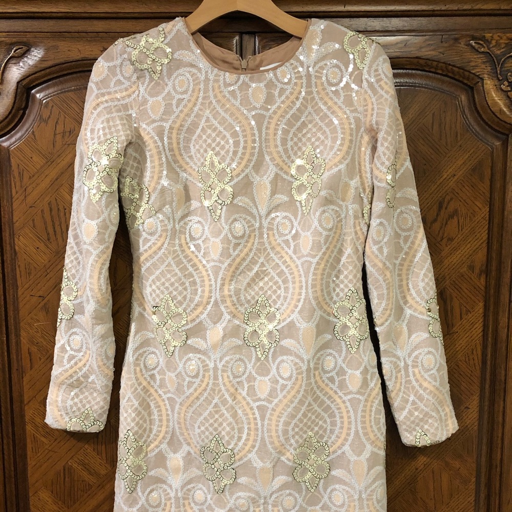 Dress the Population sequin mini dress size small